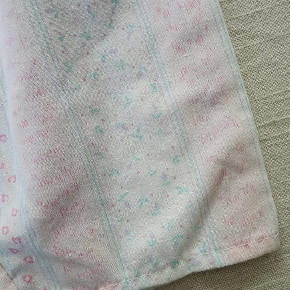 Vintage Wallpaper Floral Suspender Pants 12 months - Picture 6 of 10